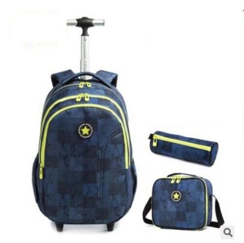 Kids Bag Wheels School Backpack Children School Backpack Girls Travel Bags