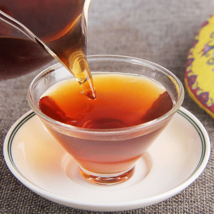 200g Menghai Flavor Puerh Tea Menghai Flavor Ripe Tea Organic Seven Seed Cake