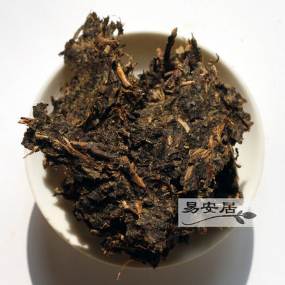 300 g Hunan Anhua Baisha Xi Schwarzer Tee mit goldener Blume Fu Cha Fu Ziegel