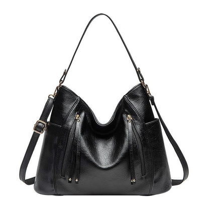 Bag Handbags Messenger Purse Leather Vintage Big Hobos Durable 39*14*29 Cm Pouch