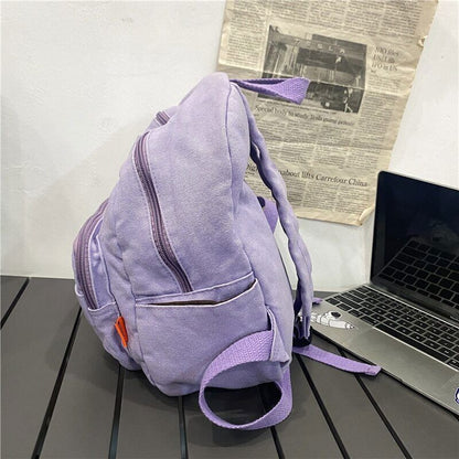 Canvas Women Small Backpack School Mini Backpack Women Bagpack Female Girl