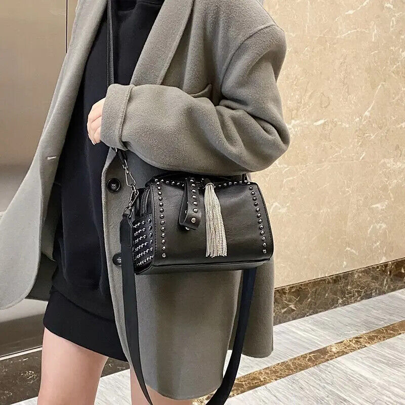 Women Handbag Shoulder Bags Chain Ladies Crossbody Bags Black Totes
