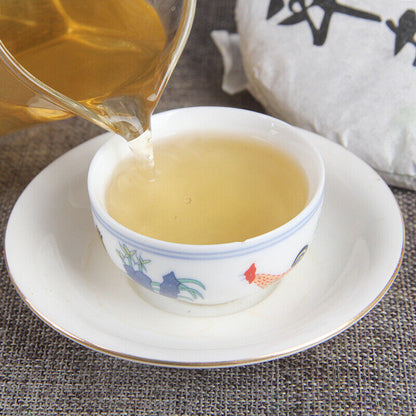 Arbor Early Spring Tea Pu'er Garden Tea Cake Raw Tea Health Benefits 180g