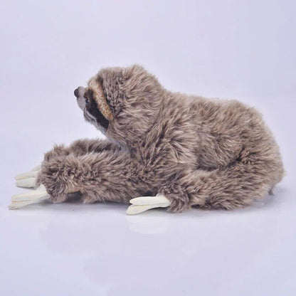 35cm Three Toed Sloth Plush Toy Realistic Stuffed Animal Soft Plush Sloth Doll