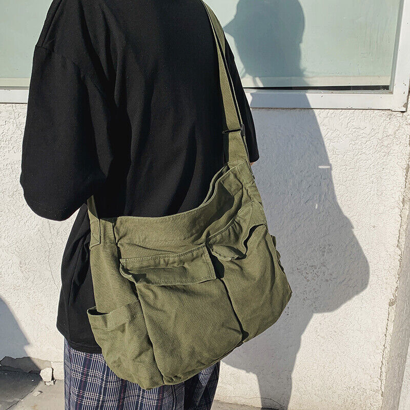 Women's Canvas Shoulder Bags Female Large Ladies Shoulder Crossbody Bag