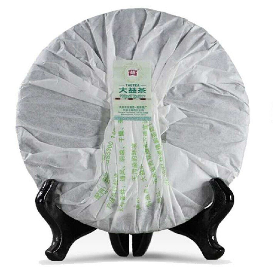 Dayi Spring of Menghai Raw Puer Tea Batch 201 TAETEA Shen Pu-erh Tea 357g