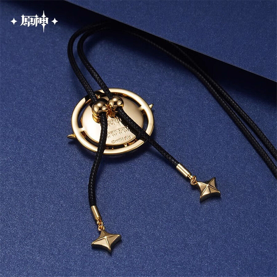 Anime Genshin Impact Official Concert 2023 Wing Of Wind Necklace Pendant New