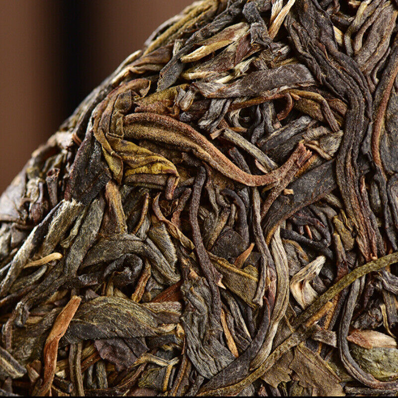 357g Yunnan Spring Pu-Erh Tea Natural Big Leaf Pu'er 溢庆源普洱茶生茶 易武大树茶普洱茶饼