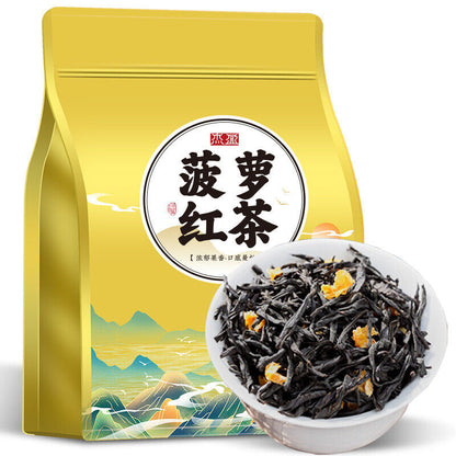 Black Tea Zhengshan Xiaojiao Pineapple Black Tea Strong Aroma Loose Leaf 250g