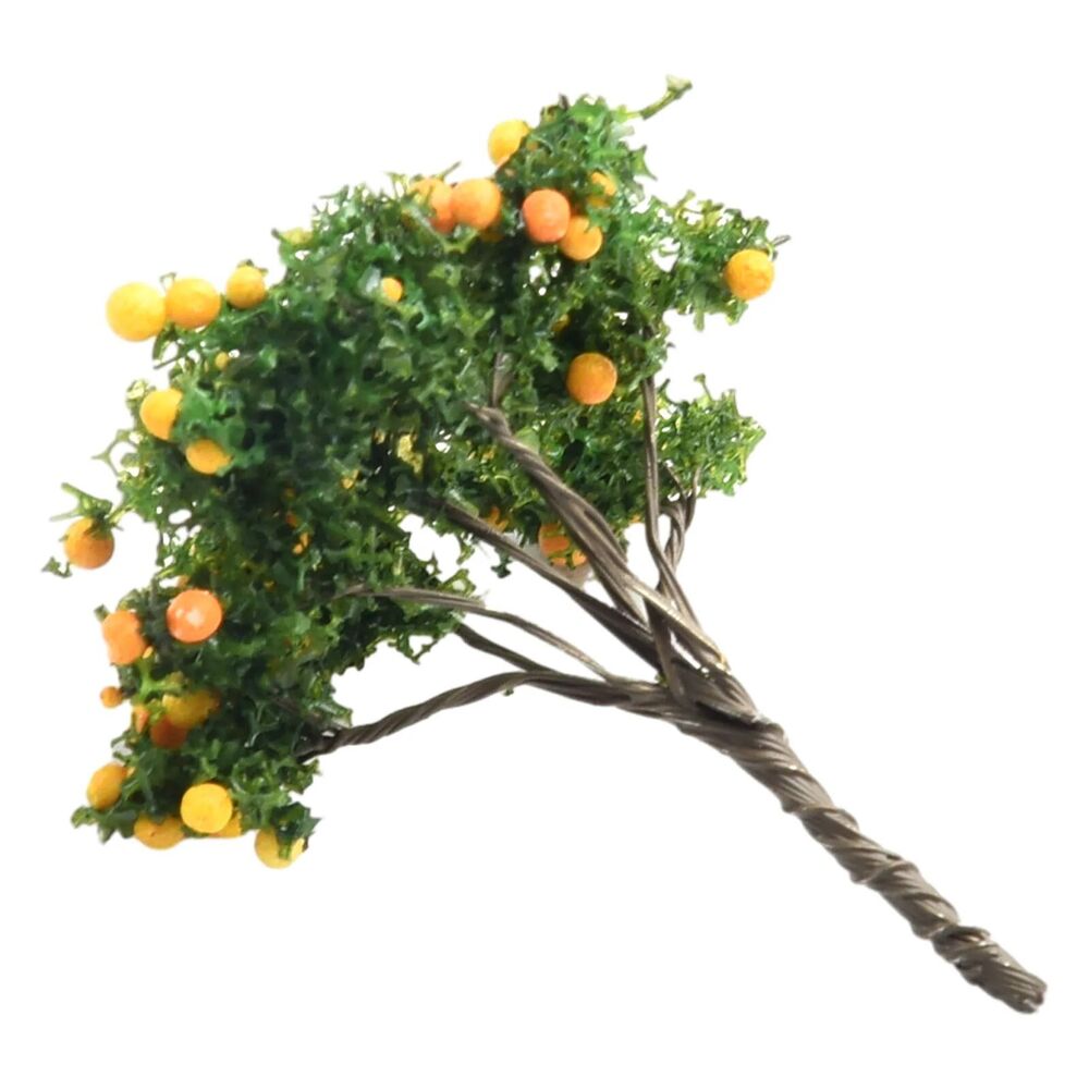 Mini Model Trees 20Pcs Train Railroad Micro Landscaping Layout Diorama Decor 7cm