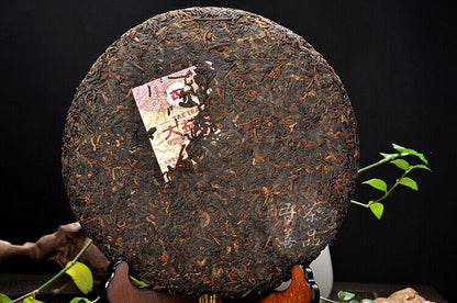2011 Yunnan Menghai Dayi 7592 Chi Tse Beeng Ripe Puer Pu Er Tea 357g 101 Batch