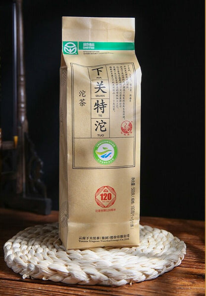 2022 Yunnan xiaguan UnCooked tuo cha Pu Erh Tea Cake,XIA GUAN puer er tee,1.1 lb