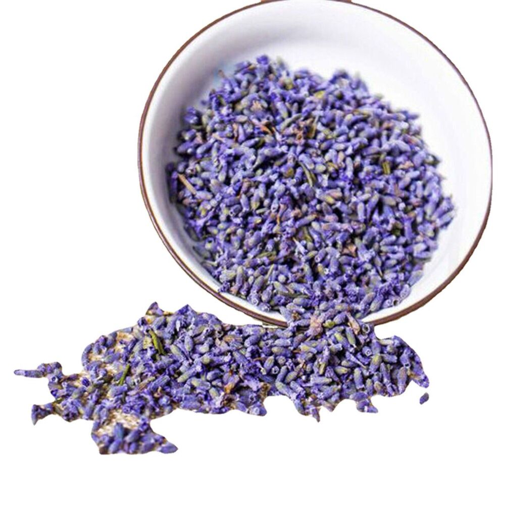 Chinese Herbal Tea Gift Good for Sleep 50g Lavender Dried Green-