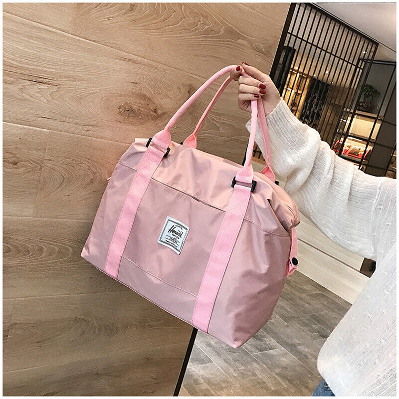 New Women's Ladies Canvas Bagpack Large Capacity Travel Handbags Gym Bag