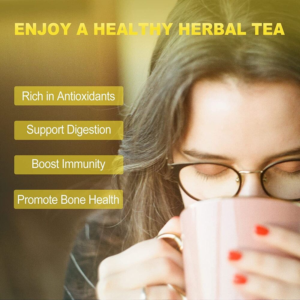 2023 FullChea - Dandelion Root Tea Bags, 100 Teabags, 2.5g/bag
