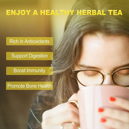 2023 FullChea - Dandelion Root Tea Bags, 100 Teabags, 2.5g/bag