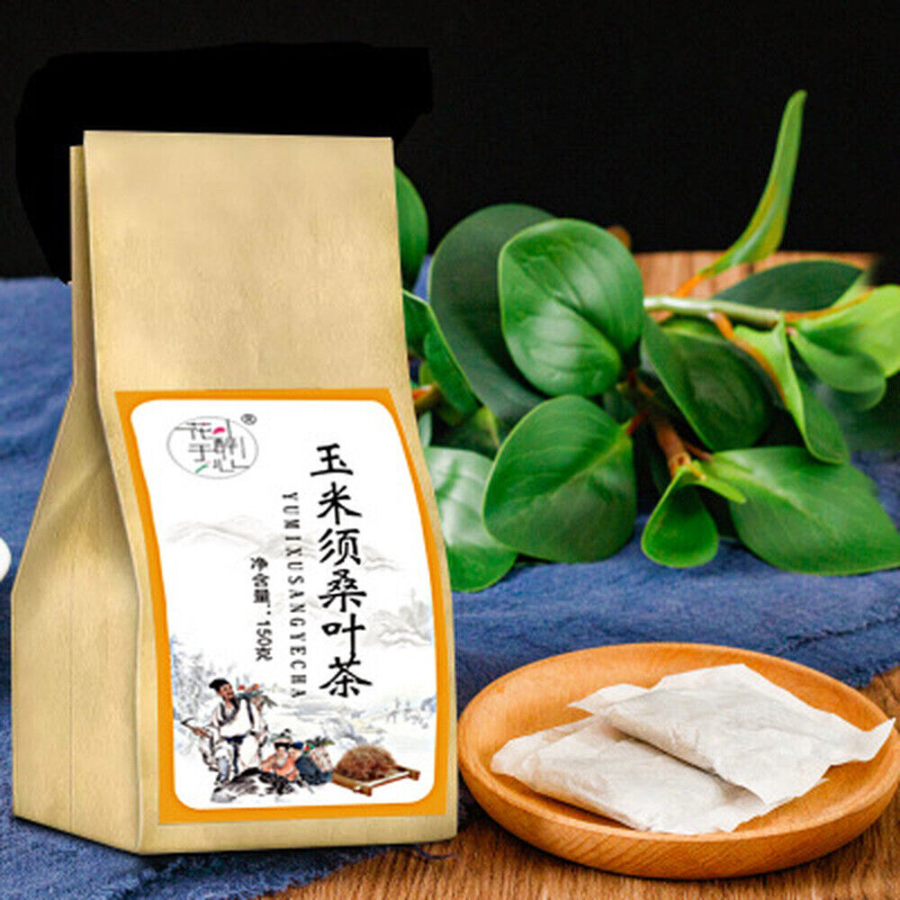 100% Chinese Herbal Tea Natural Mulberry Leaf Tea 150g / 30 Bags-