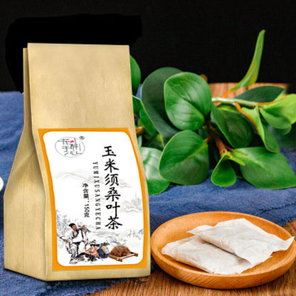 100% Chinese Herbal Tea Natural Mulberry Leaf Tea 150g / 30 Bags-