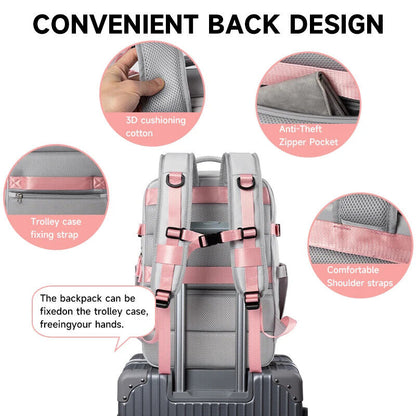Women Travel Backpack Teenager School Bag Backpack 17inch Weekender Outdoor