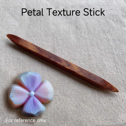 Cookie Stamp Japanese Waishi Petal Texture DIY Wagashi Dessert Cake Making Tools