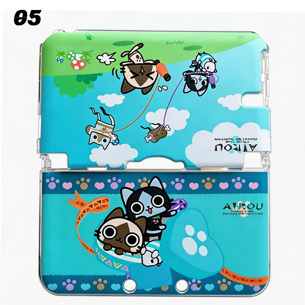 12 Designs Snap on Case Cover Shell For Nintendo Old model 3DS XL/ 3DS LL