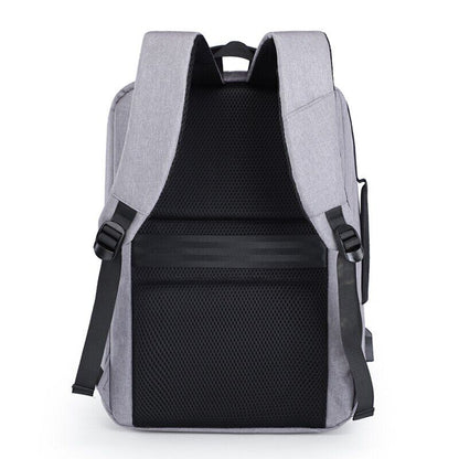Men's Backpack USB Charging Man Multifunctional Oxford Cloth Bag Laptop Bag