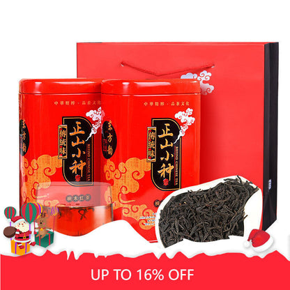 Zhengshan Xiaojiao Black Tea Tongmuguan Tea Strong Aroma Canned Spring Tea 125g