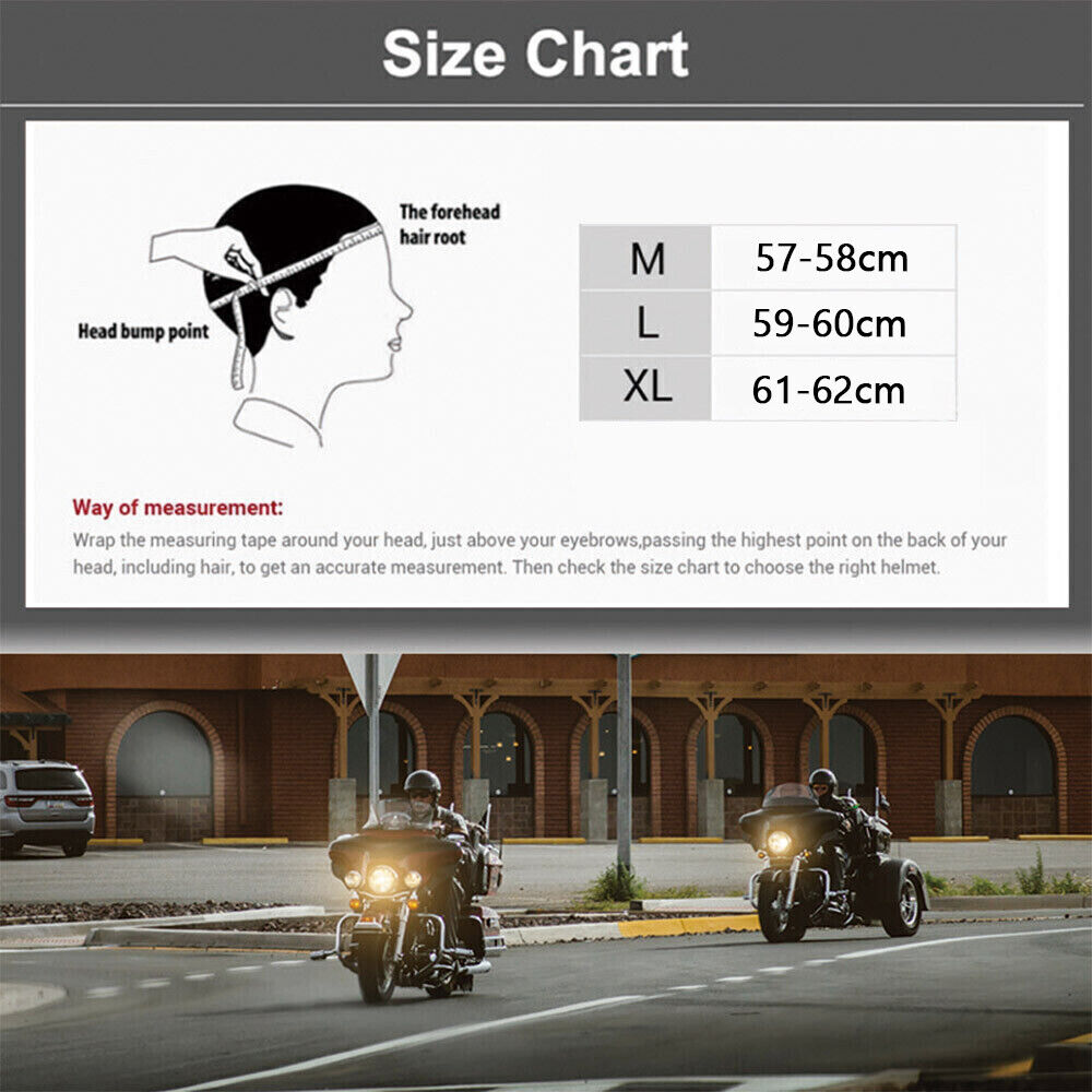 Motorcycle Half Helmet Motorcycle Helmet With Sun Visor DOT for All Seasons Gift