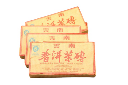 Green Food 5Pcs Chinese Natural Tea Natural PuErh Black Cake-