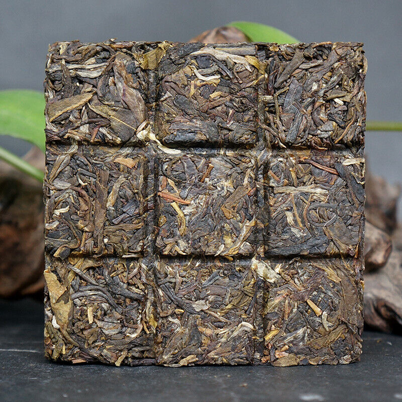 2017 Xiaguan Gold Silk Big Snow Mt. Pu-erh Puer Raw Pu'er Mini Brick Tea 100g