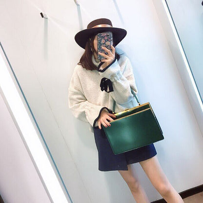 Women Handbag Casual Female Tote Pu Leather Handbag Ladies Purses