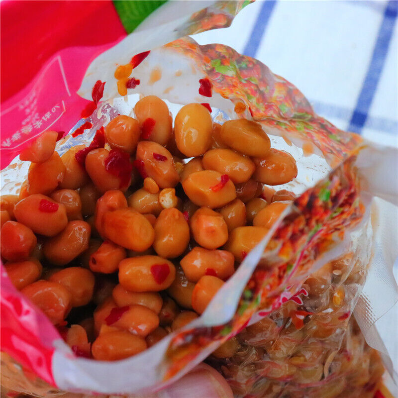 Hunan Specialty Muzi Spicy Eight Beans 150g*3 Bags Of Spicy Laba Beans