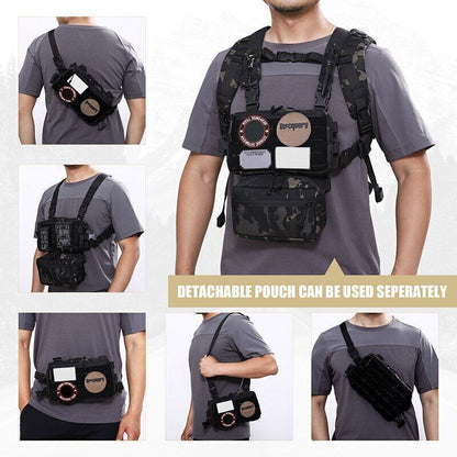 Outdoor Tactical Hunting Chest Bag Men Nylon Camping Daily Hiking Backpack