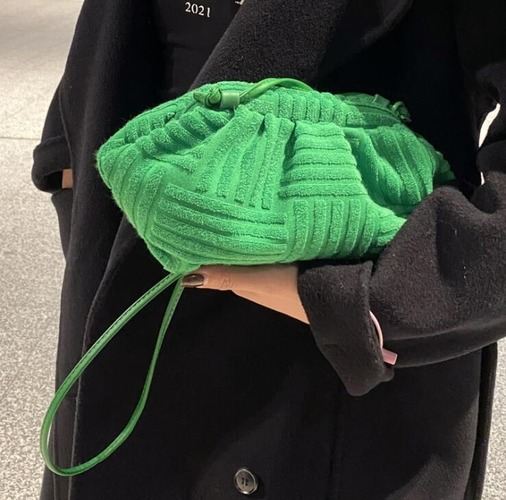 Towel Bag Handbag Women Portable Bucket Bag Chain Shoulder Bag Messenger Bag