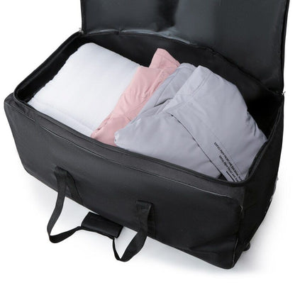 Universal Wheel Travel Bag Portable Travel Suitcase Durable Oxford Handbag