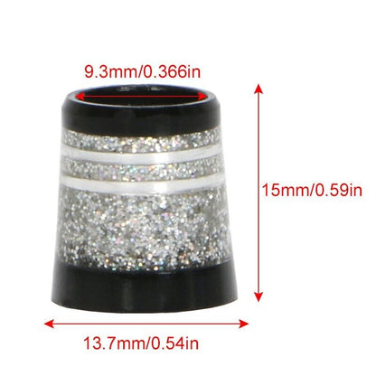 New 10 Pieces Golf Iron Ferrules High Glitter 0.370
