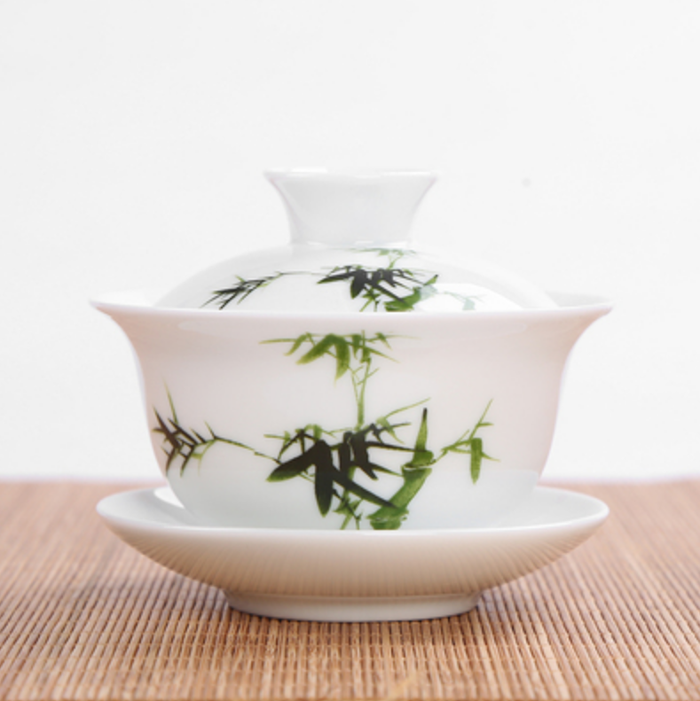 ceramic tureen porcelain gaiwan Chinese cup bowl set zisha tureen multi-pattern