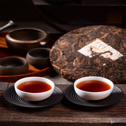 357g Ripe Puer Tea 2018 Jin Ju Ding "Nan Nuo Shan" Shu Puerh tea Chinese Tea