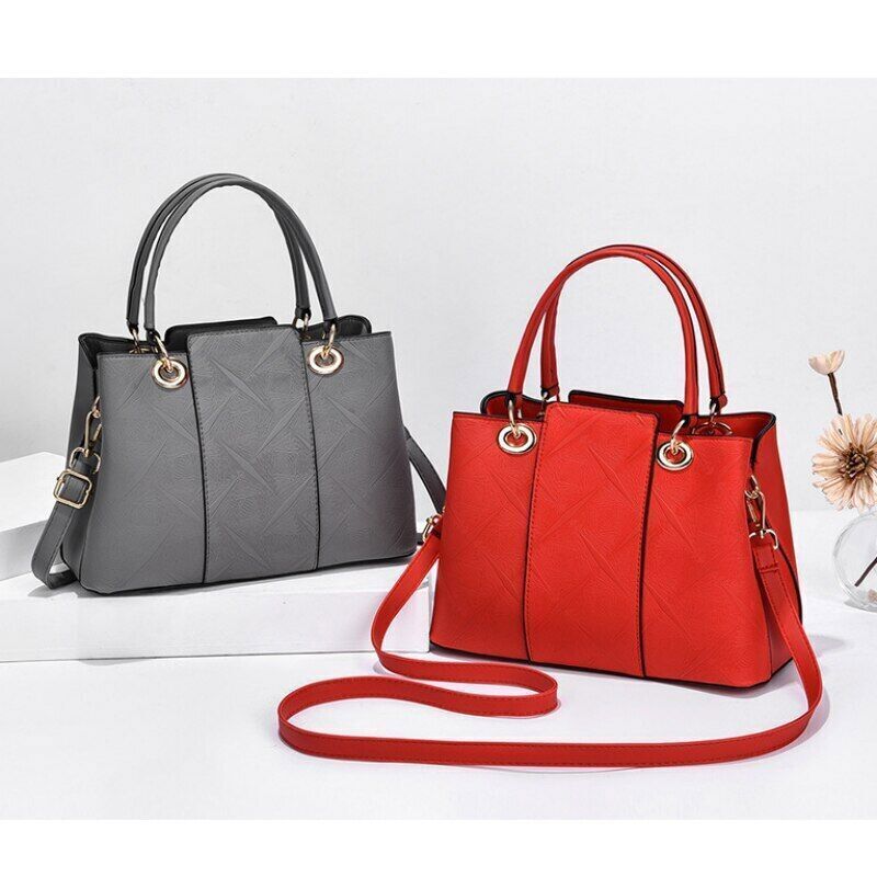 Embossed Leather Ladies Hand BagsHandbags Casual Crossbody Bags for Women