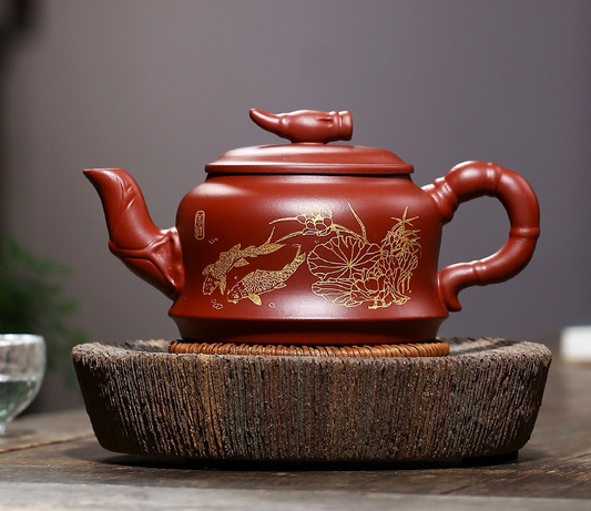 Chinese Yixing Zisha Clay Handmade Exquisite Teapot #522100