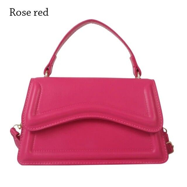 Women's Handbag Crossbody PU Leather High Quality Solid Color Messenger Bag Gift