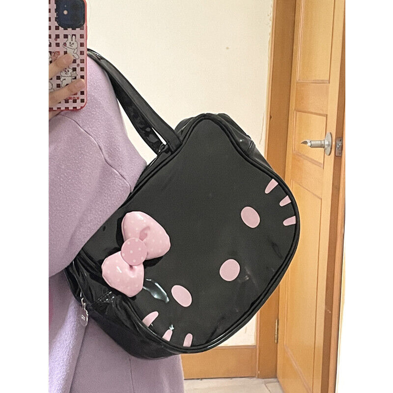 Cute Girl Hello Kitty Handbag Shopping Tote Bag Large Shoulder Bag Birthday Gift