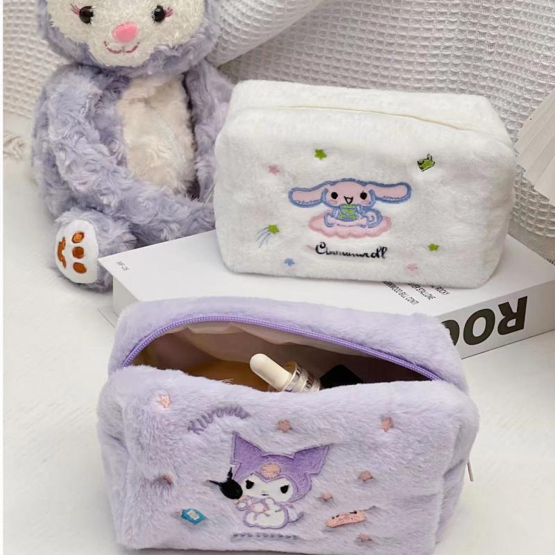 Cinnamoroll My Melody Pochacco Kuromi Cosmetic Bag Storage Bags Pencil Case