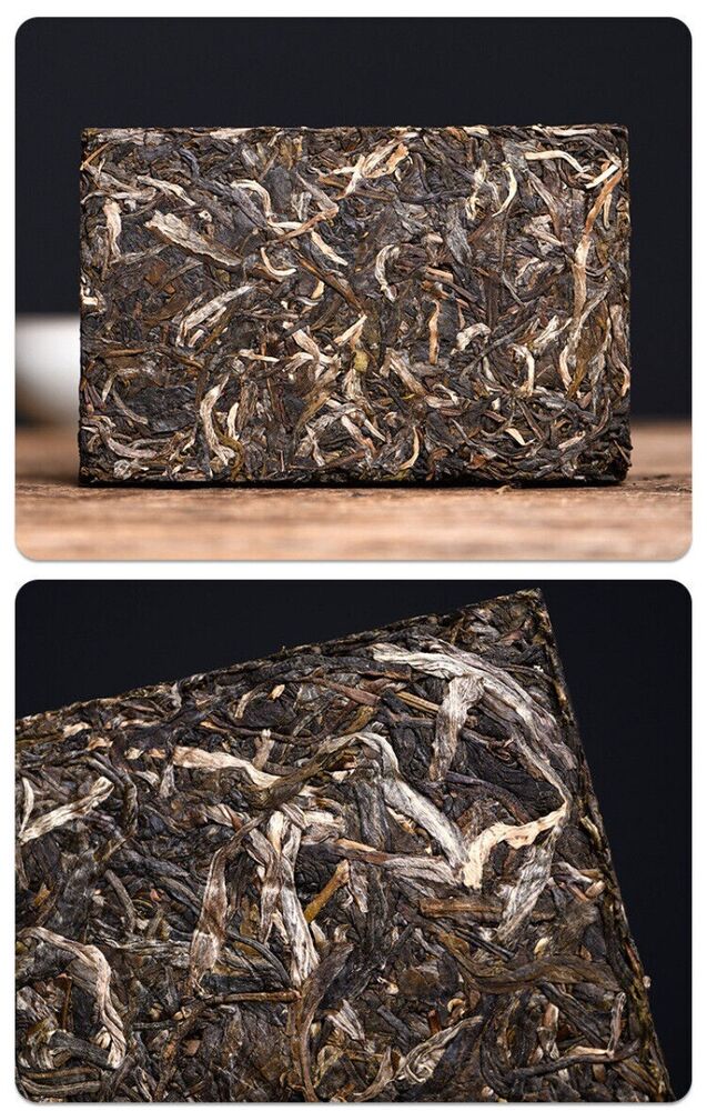 Pu'er Tea Raw Tea Brick 250g Puerh Raw Tea Mint Pond