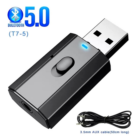 Receptor transmisor de audio Bluetooth 4 en 1 Sistema de audio Casa TV Coche PC