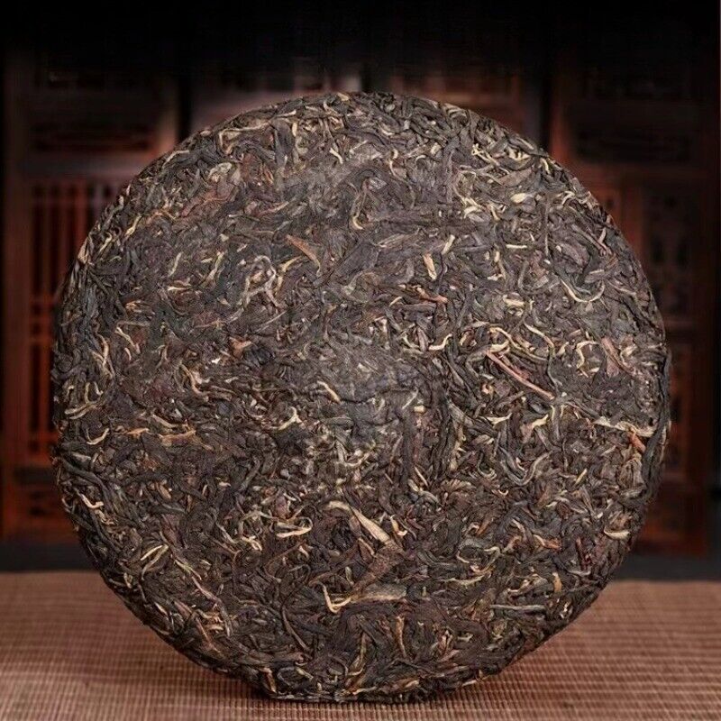 357g Yunnan Qizi Pu'er Cake Tea 2001 Banzhang Old Pu-erh Raw Tea Sheng Puerh Tea