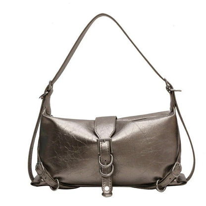 Women's Bags Autumn Sense Shoulder Bag Solid Versatile Handbag