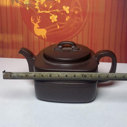 Vintage Chinese Yixing Purple Clay Teapot Zisha Ceremony Fashion Teaware Collect