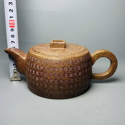 Vintage Chinese Yixing Purple Clay Teapot Zisha Ceremony Teaware Collection Rare