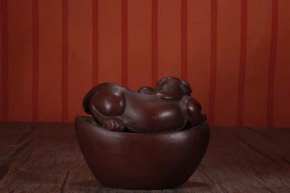 Beautiful chinese tea pet dragon pixiu zisha Clay Fun Gongfu mini Wealth yixing